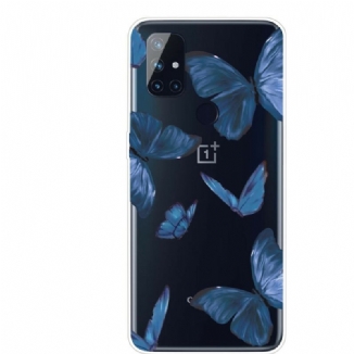 Coque OnePlus Nord N100 Papillons Sauvages