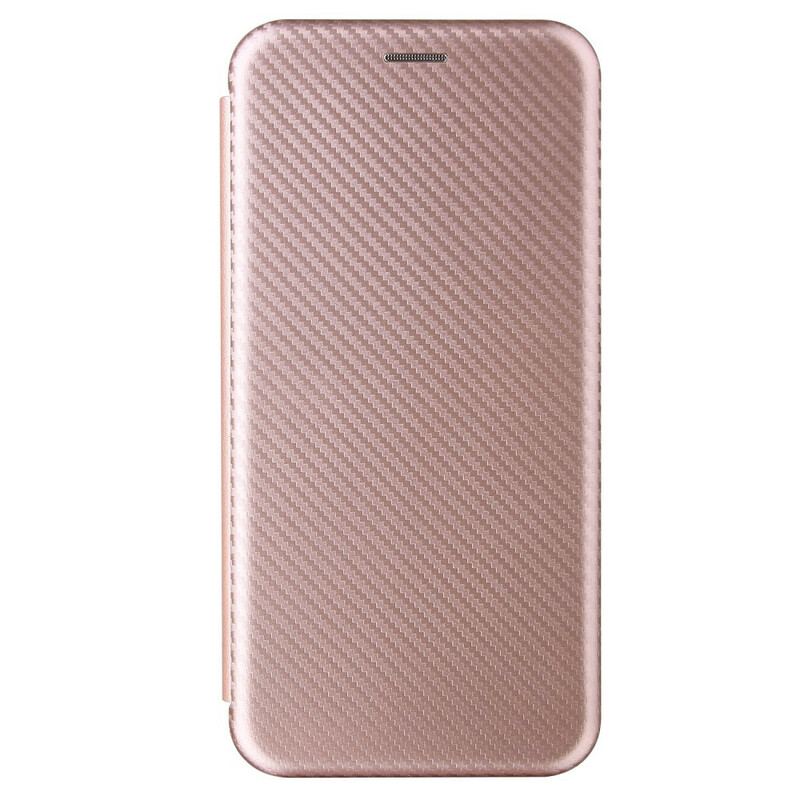 Flip Cover OnePlus Nord N100 Fibre Carbone