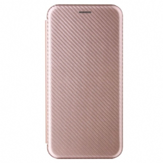 Flip Cover OnePlus Nord N100 Fibre Carbone