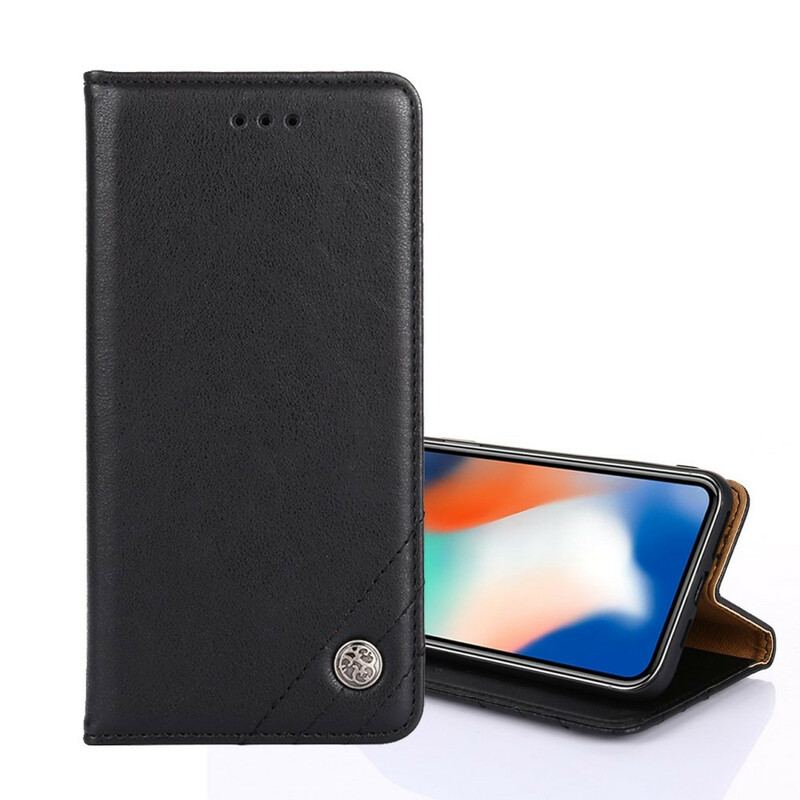 Flip Cover OnePlus Nord N100 Style Cuir Rivet