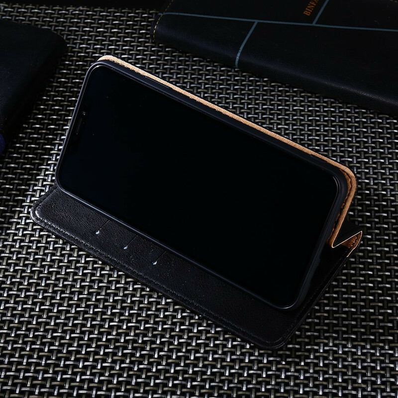 Flip Cover OnePlus Nord N100 Style Cuir Rivet