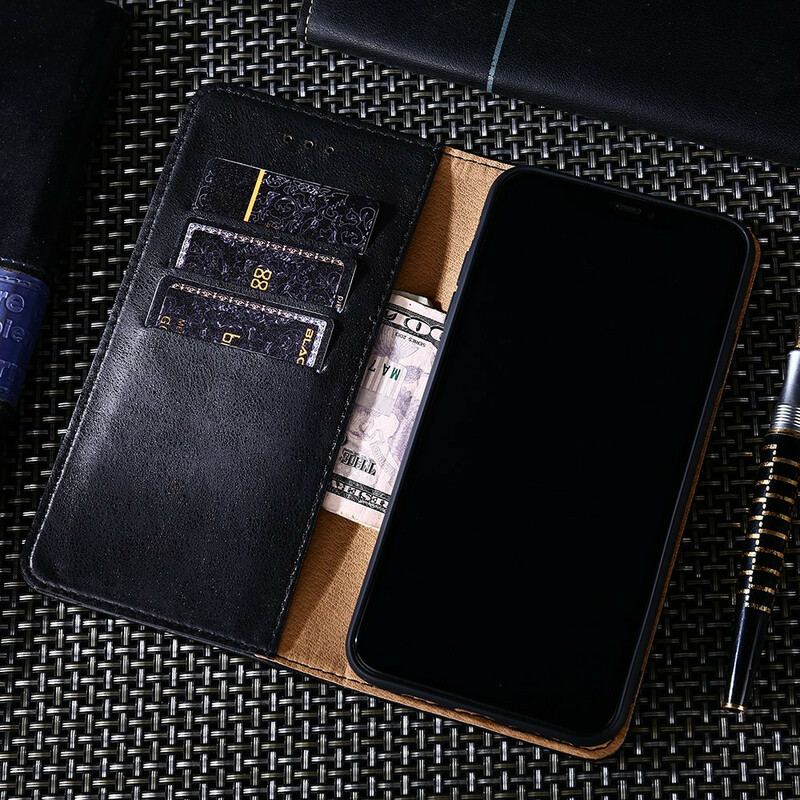 Flip Cover OnePlus Nord N100 Style Cuir Rivet