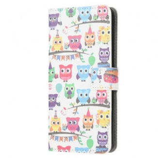 Housse OnePlus Nord N100 Hibou Endormi