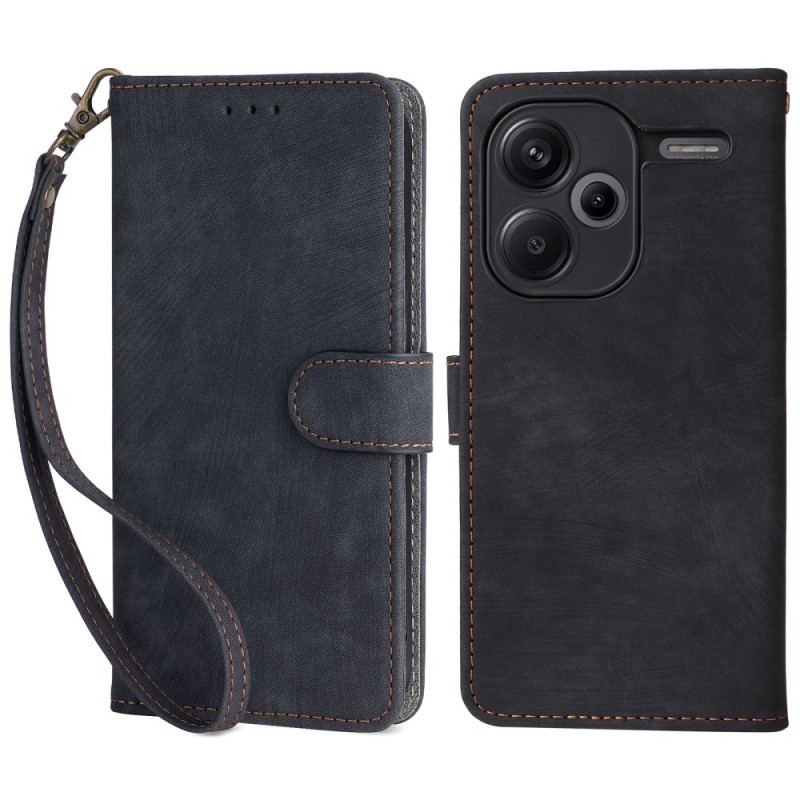 Housse Xiaomi Redmi Note 13 Pro Plus 5G Effet Daim Blocage RFID