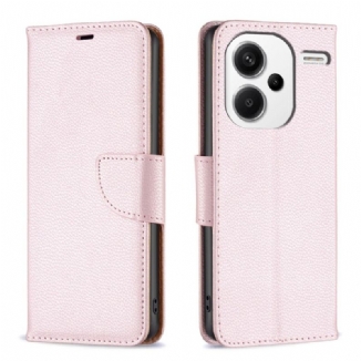Housse Xiaomi Redmi Note 13 Pro Plus 5G Texture Litchi à Lanière