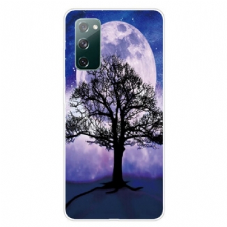 Coque Samsung Galaxy S20 FE Arbre et Lune