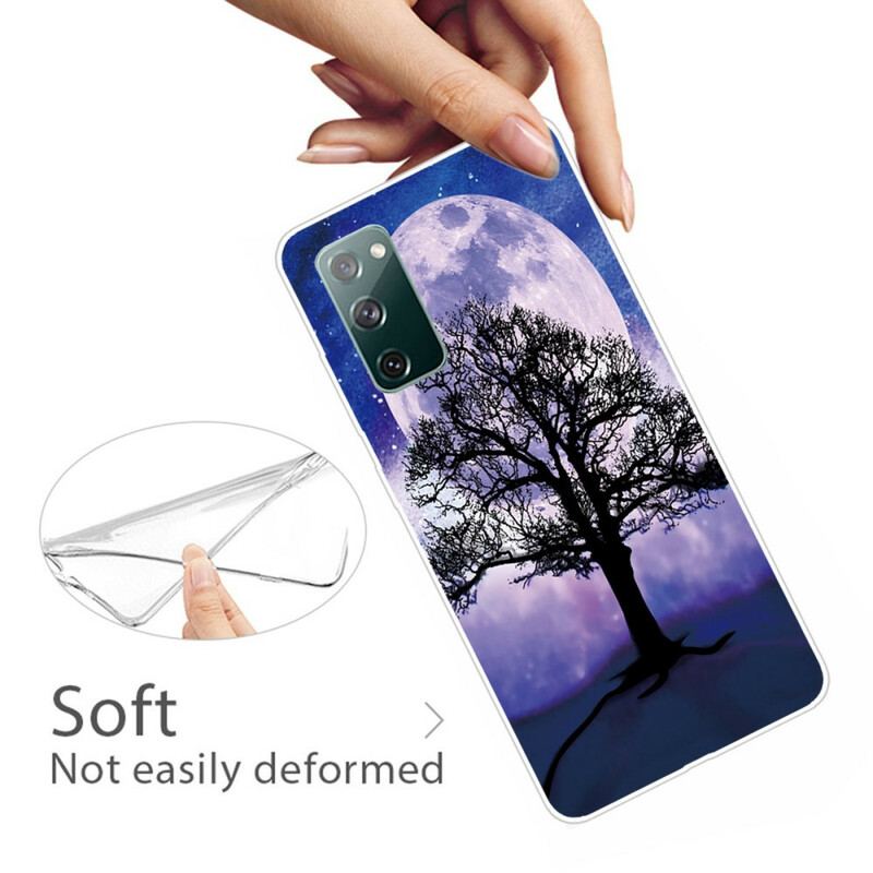 Coque Samsung Galaxy S20 FE Arbre et Lune