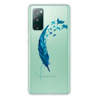 Coque Samsung Galaxy S20 FE Belle Plume