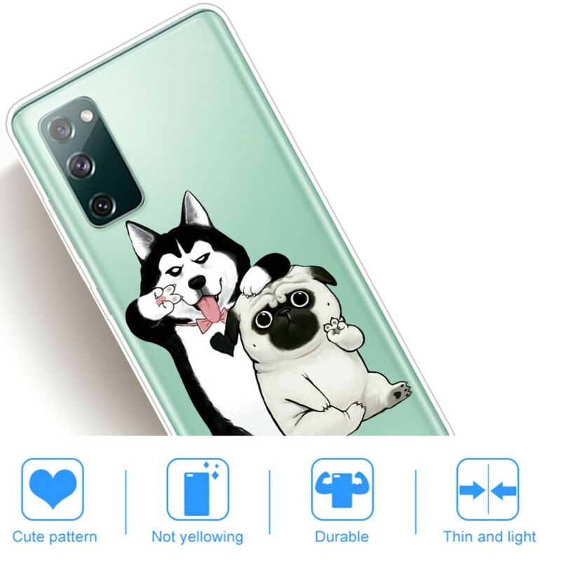 Coque Samsung Galaxy S20 FE Drôles de Chiens