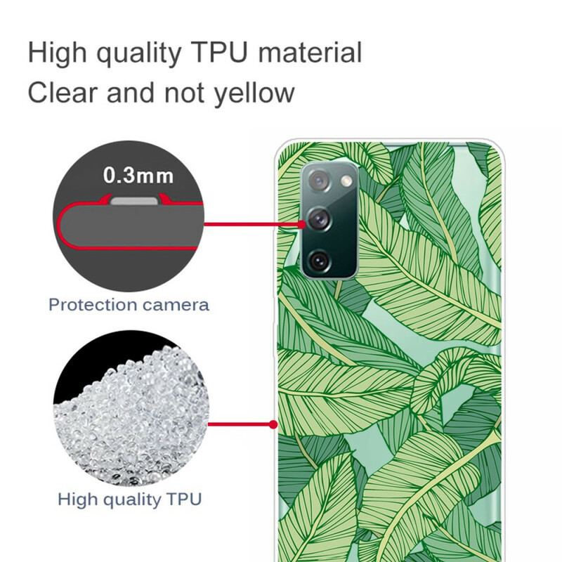 Coque Samsung Galaxy S20 FE Feuillage