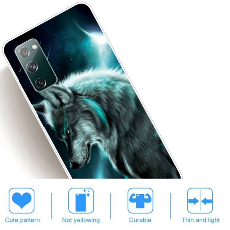 Coque Samsung Galaxy S20 FE Loup Royal