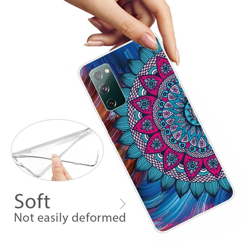Coque Samsung Galaxy S20 FE Mandala Coloré