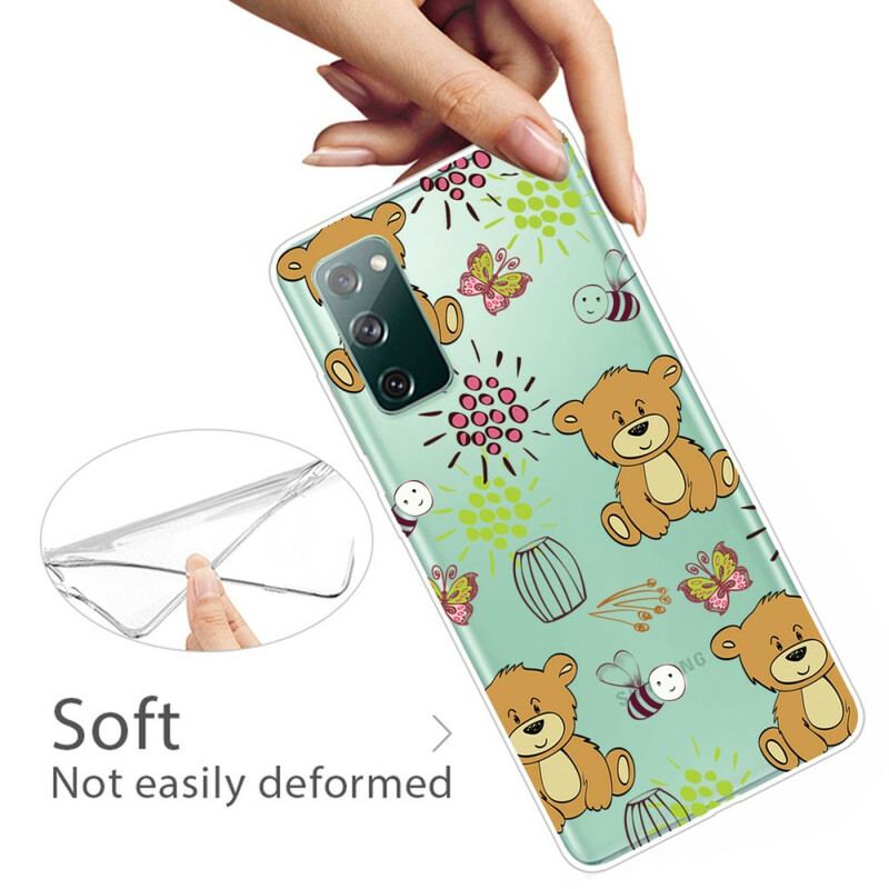 Coque Samsung Galaxy S20 FE Oursons Top