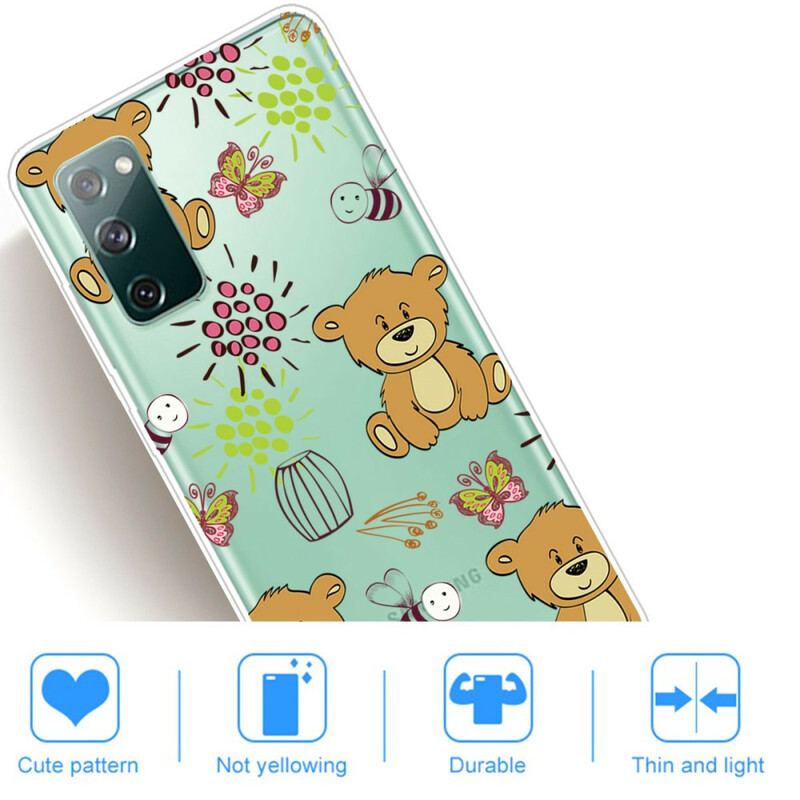 Coque Samsung Galaxy S20 FE Oursons Top