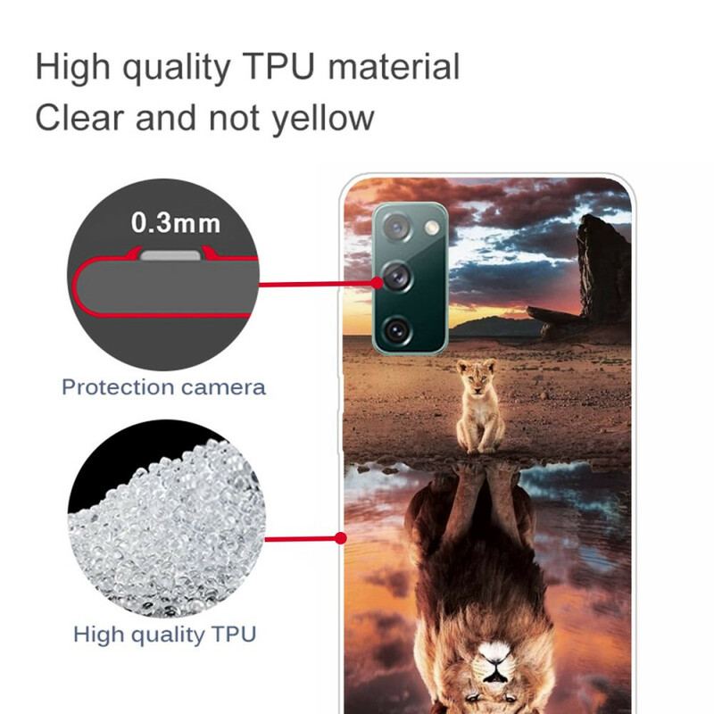 Coque Samsung Galaxy S20 FE Rêve de Lionceau