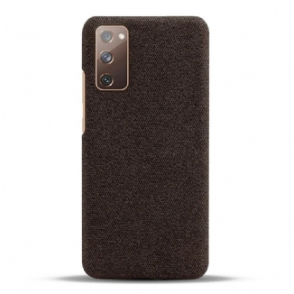Coque Samsung Galaxy S20 FE Texture Tissu