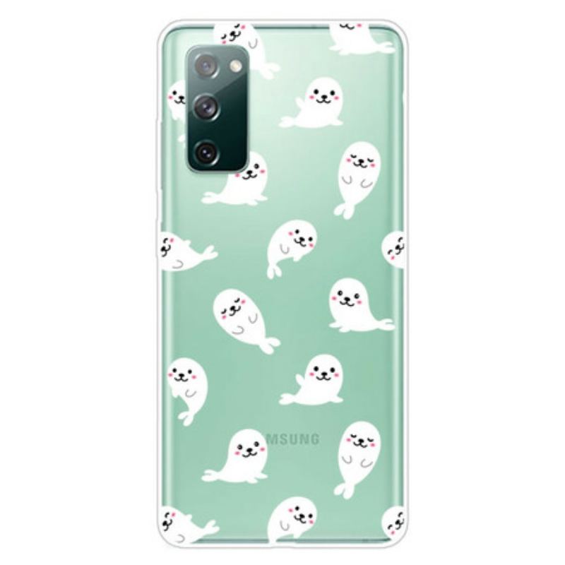 Coque Samsung Galaxy S20 FE Top Lions des Mers