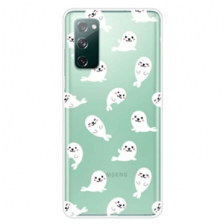 Coque Samsung Galaxy S20 FE Top Lions des Mers