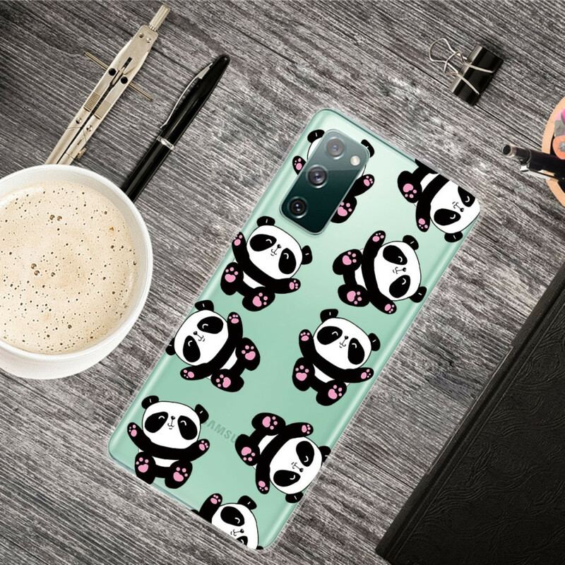 Coque Samsung Galaxy S20 FE Top Pandas Fun