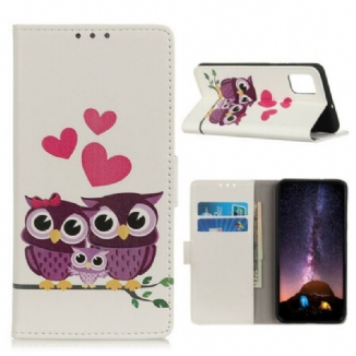 Housse Samsung Galaxy S20 FE Famille de Hiboux