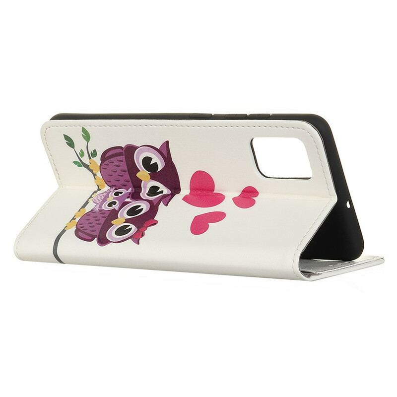 Housse Samsung Galaxy S20 FE Famille de Hiboux