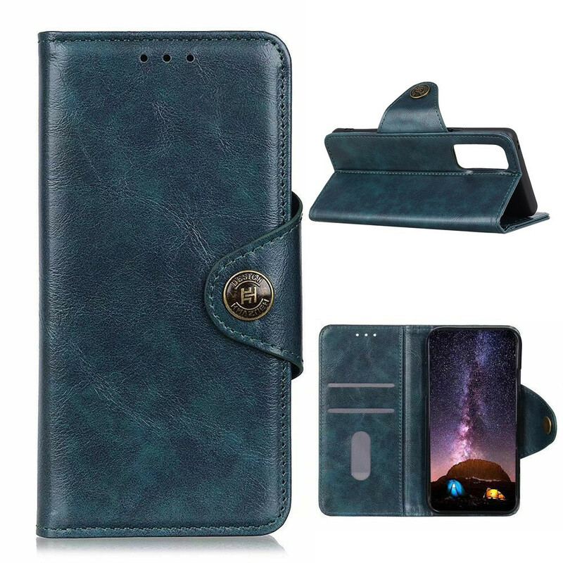 Housse Samsung Galaxy S20 FE Simili Cuir Brillant KHAZNEH