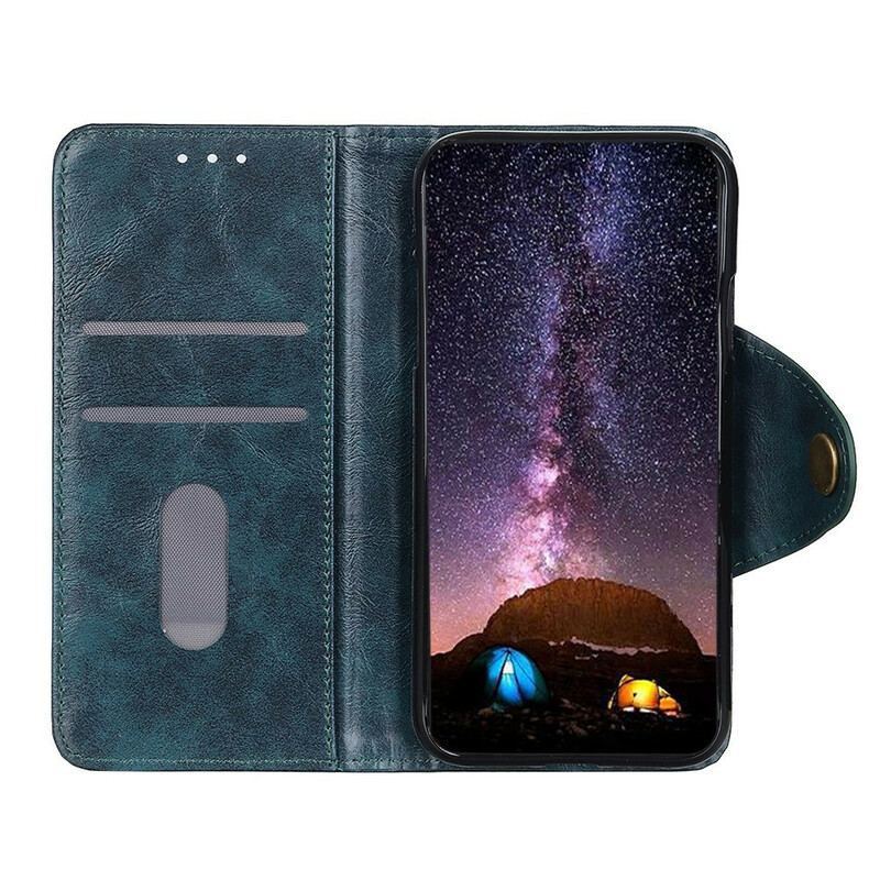 Housse Samsung Galaxy S20 FE Simili Cuir Brillant KHAZNEH
