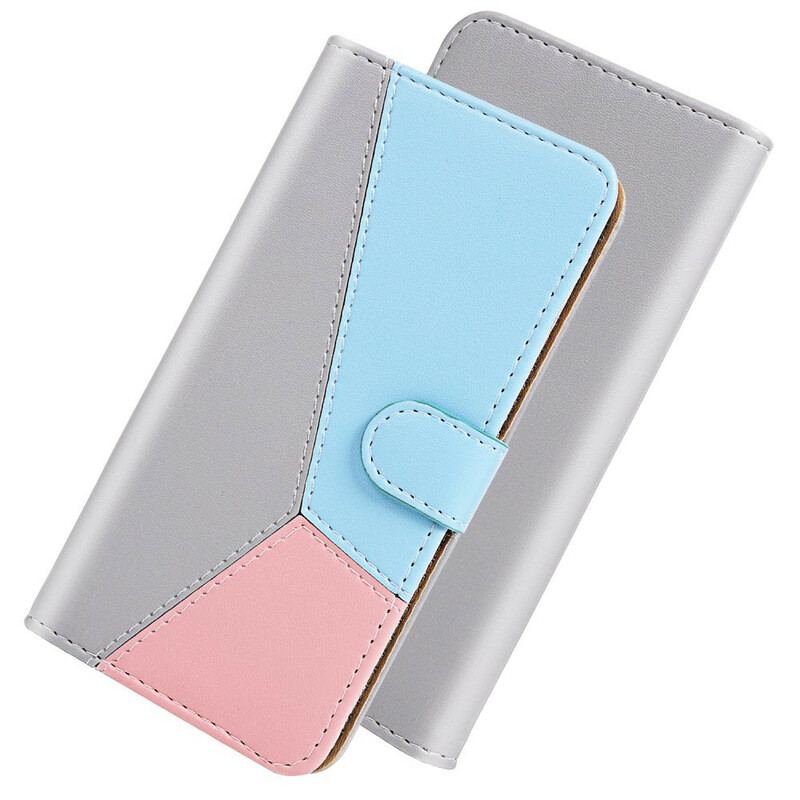 Housse Samsung Galaxy S20 FE Style Cuir Tricolore