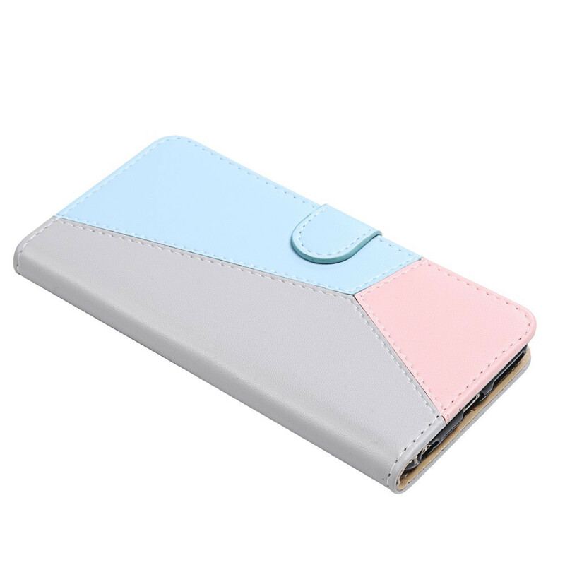 Housse Samsung Galaxy S20 FE Style Cuir Tricolore