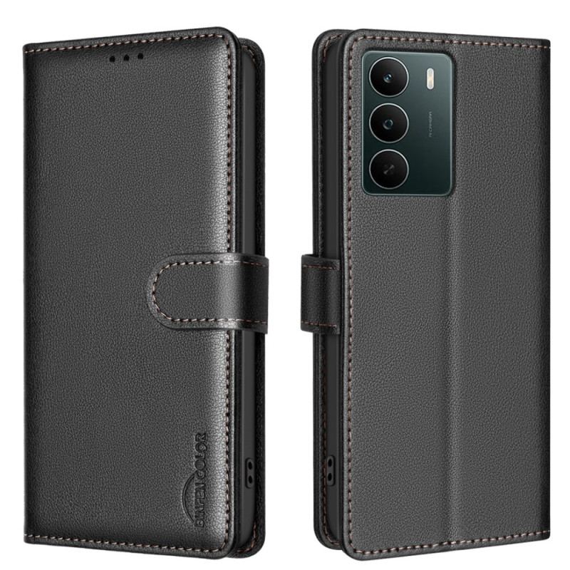 Housse Realme C71 Portefeuille RFID BINFEN COLOR