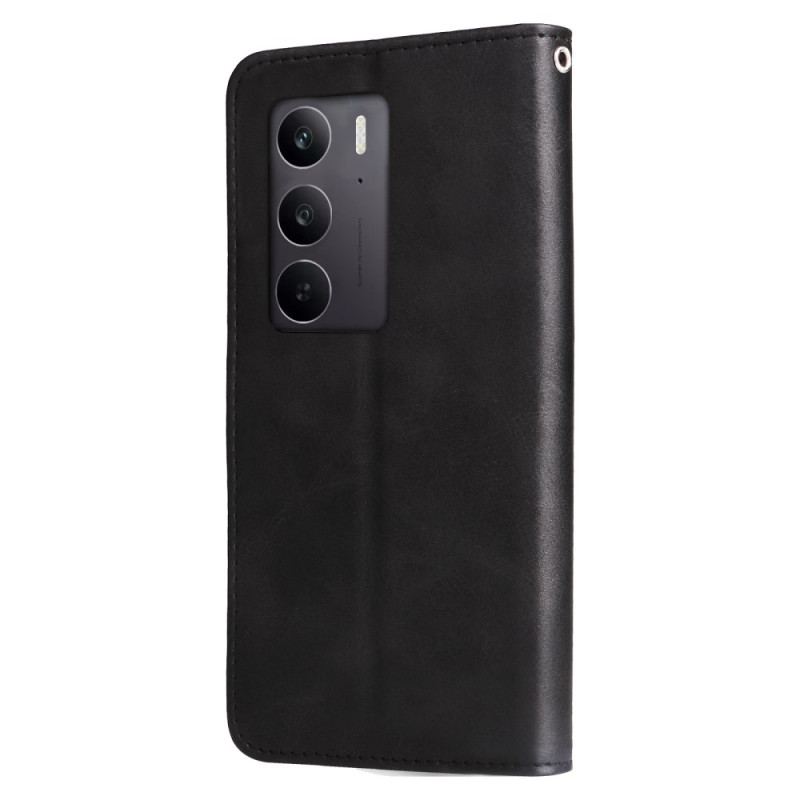 Housse Realme C75 / C71 / 14X 5G Pochette à Fermeture Éclair