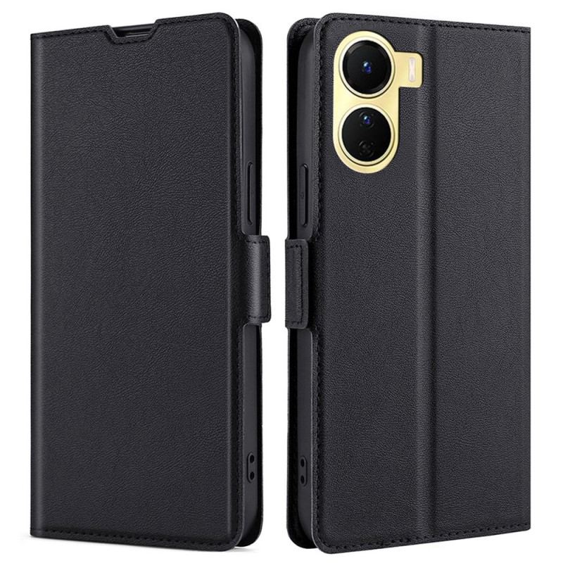 Housse Vivo Y16 Finesse Double Fermoir
