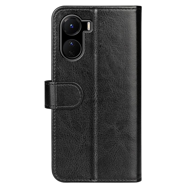 Housse Vivo Y16 Simili Cuir Vintage