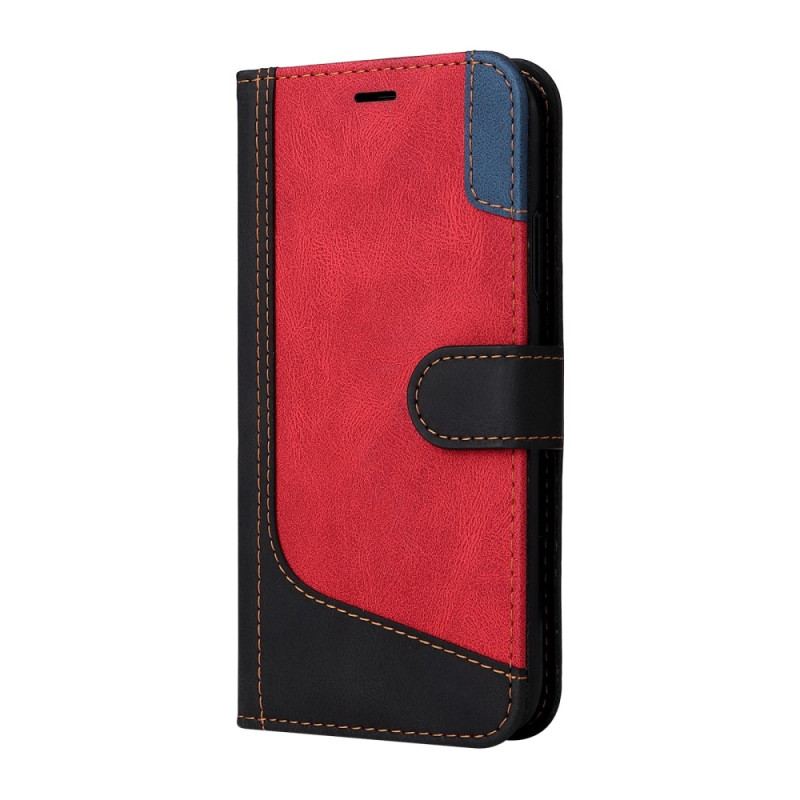 Housse Vivo Y16 Tricolore à Lanière