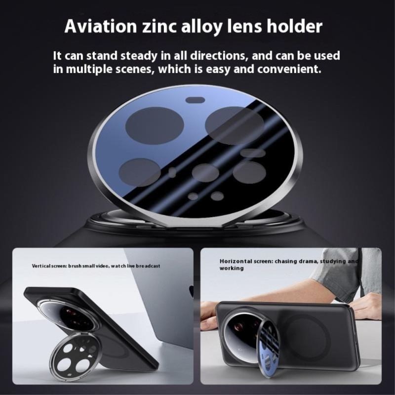 Coque Xiaomi 15 Ultra Compatible MagSafe Alliage avec Support