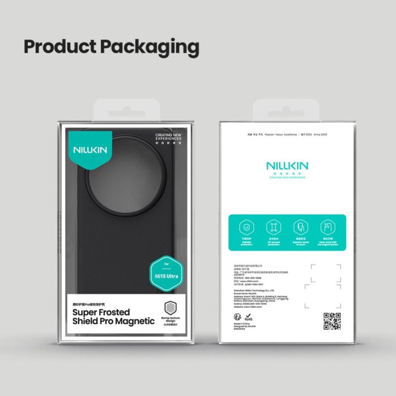 Coque Xiaomi 15 Ultra Compatible MagSafe Frosted Shield Pro NILLKIN