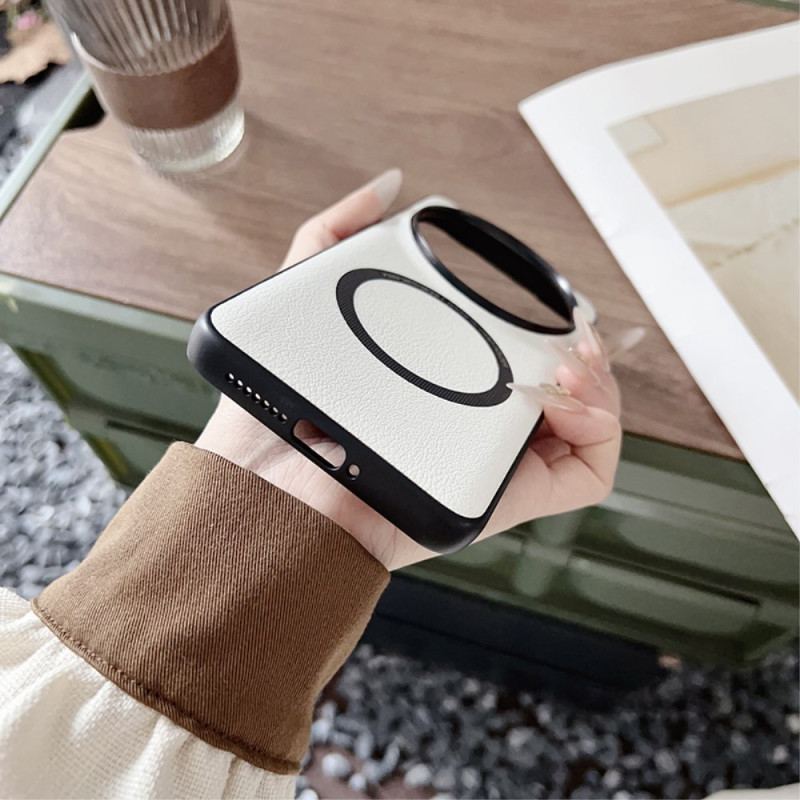 Coque Xiaomi 15 Ultra Compatible MagSagfe Effet Cuir