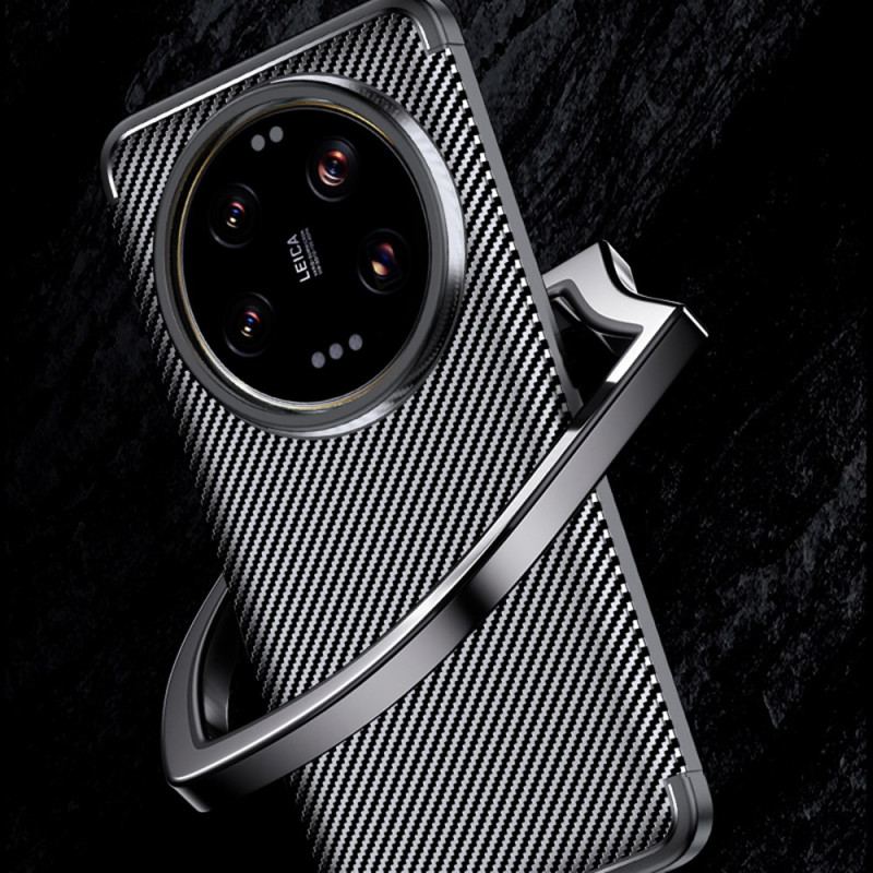 Coque Xiaomi 15 Ultra Texture Fibre de Carbone