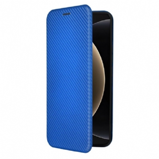 Flip Cover Xiaomi 15 Ultra Fibre Carbone Brossée