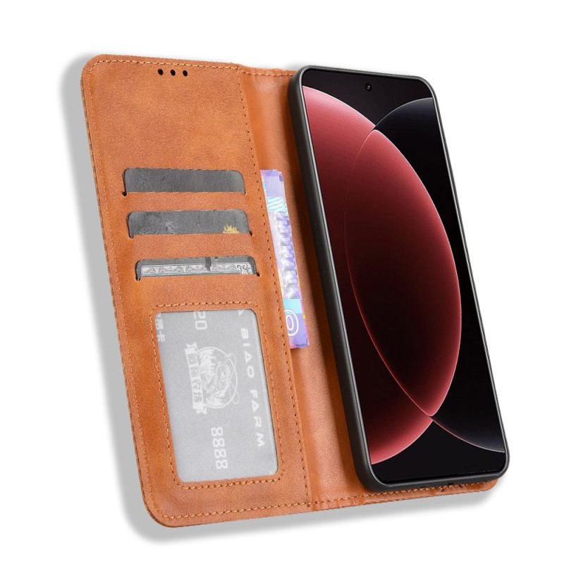 Flip Cover Xiaomi 15 Ultra Frise Vintage