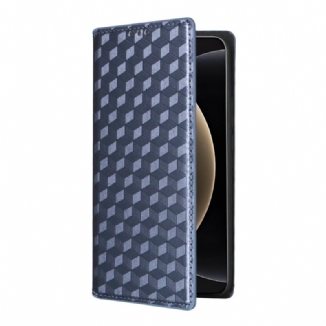 Flip Cover Xiaomi 15 Ultra Losanges 3D