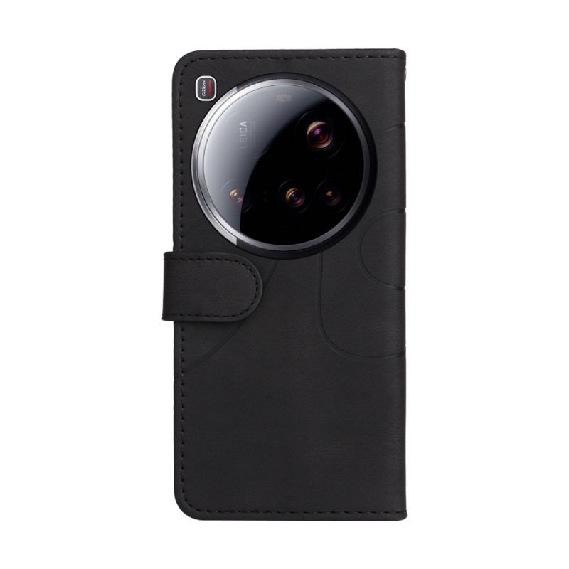 Housse Xiaomi 15 Ultra Bicolore Lignes Ondulées