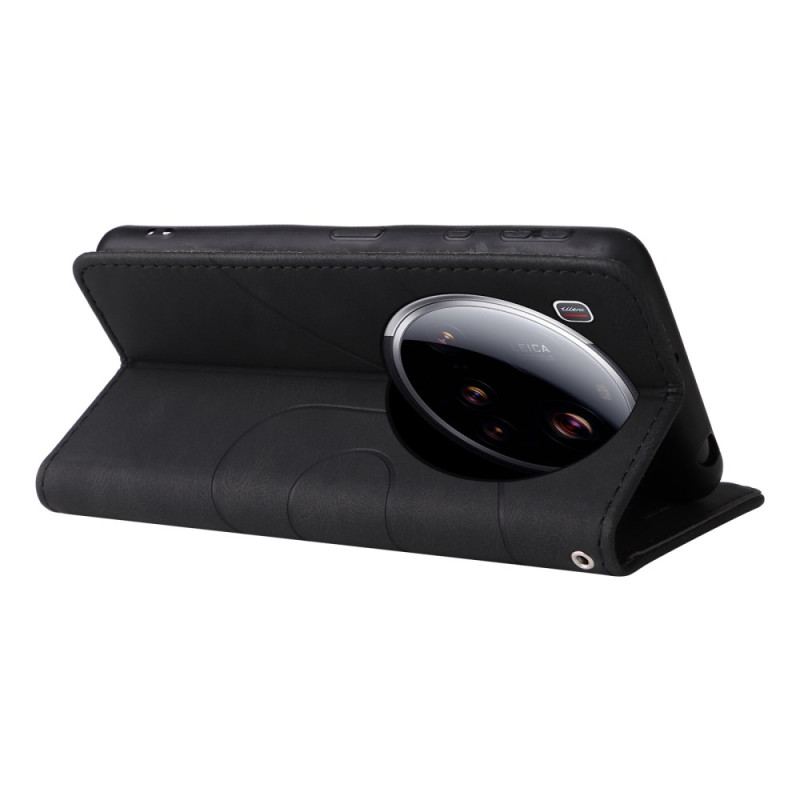 Housse Xiaomi 15 Ultra Bicolore Lignes Ondulées