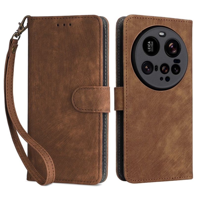 Housse Xiaomi 15 Ultra Effet Daim Blocage RFID