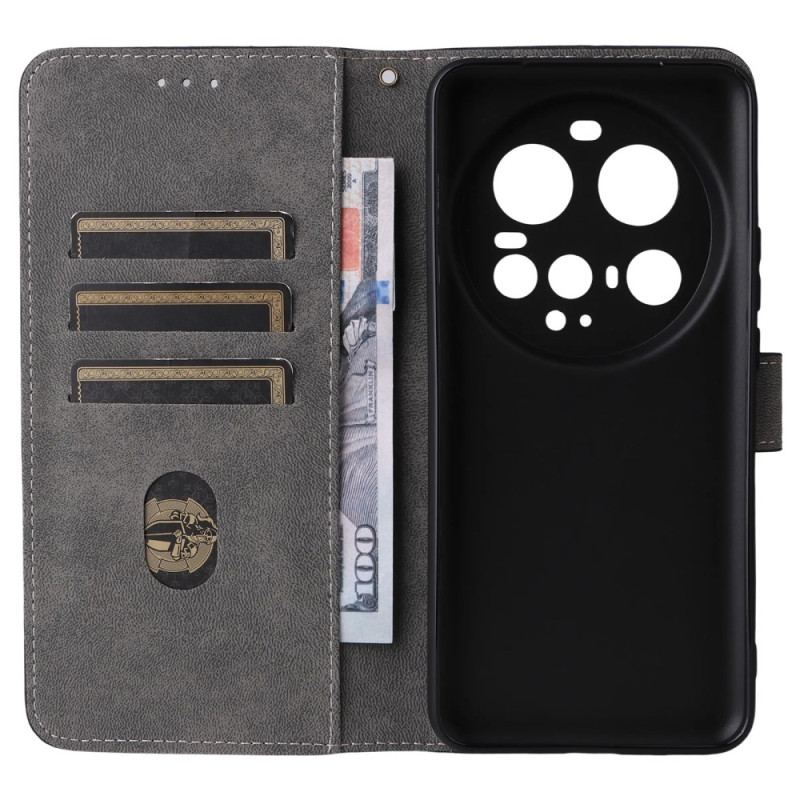 Housse Xiaomi 15 Ultra Effet Daim Blocage RFID