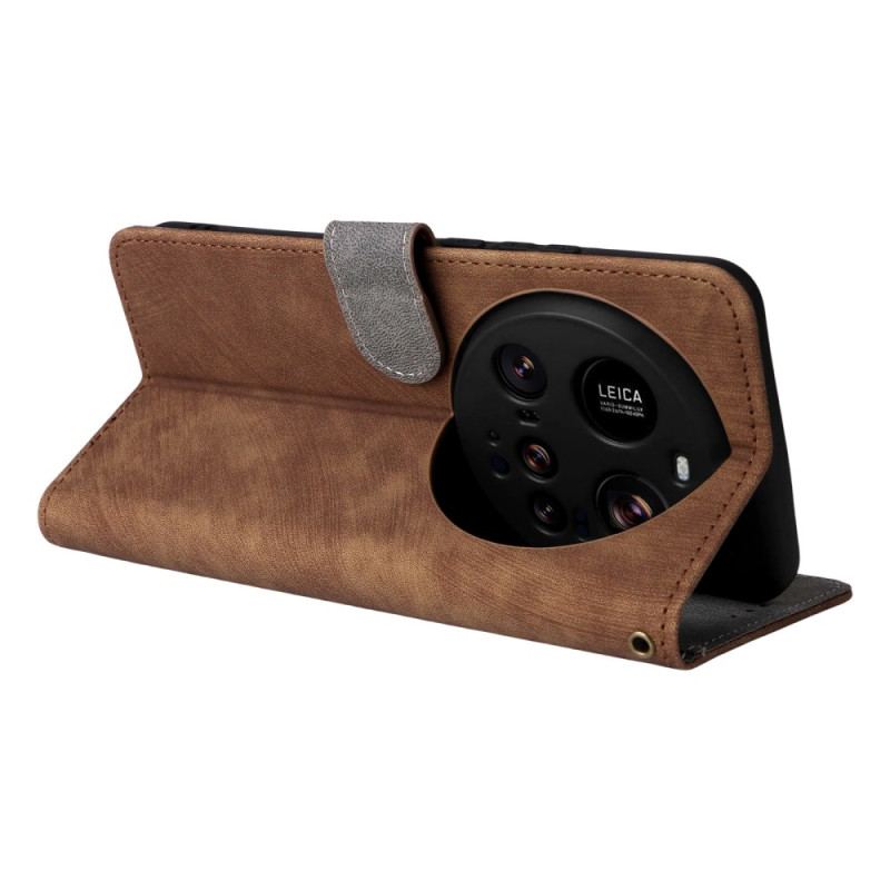 Housse Xiaomi 15 Ultra Effet Daim Blocage RFID