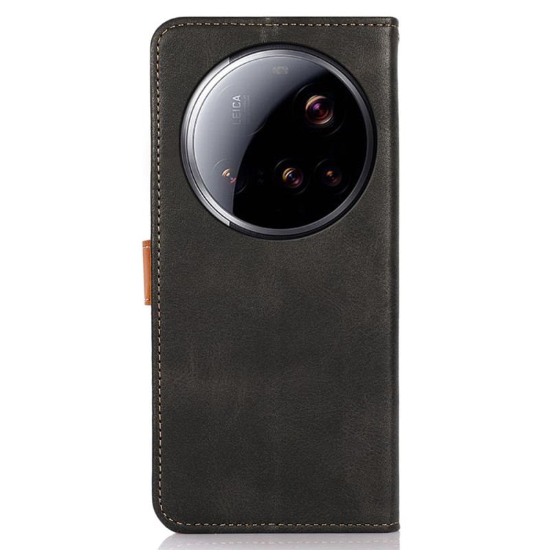 Housse Xiaomi 15 Ultra Fermoir Doré