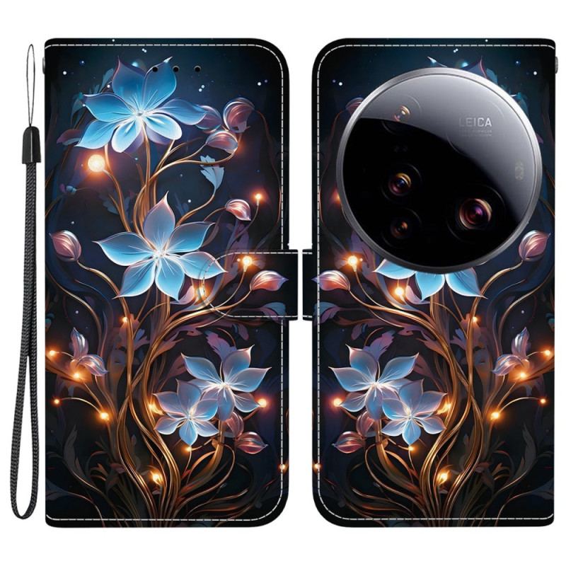 Housse Xiaomi 15 Ultra Fleurs de Lanterne