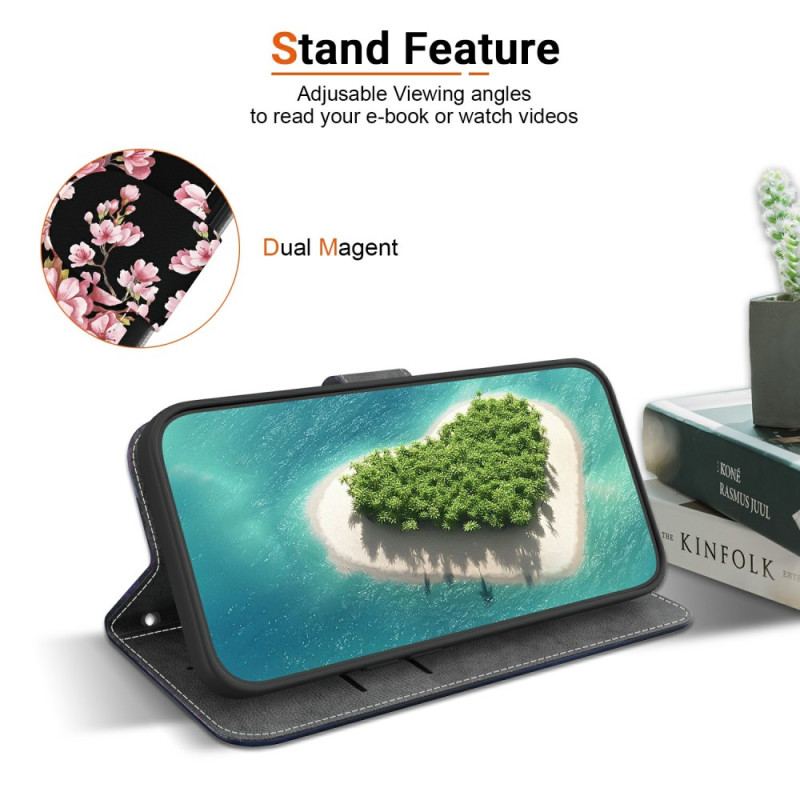 Housse Xiaomi 15 Ultra Fleurs de Prunier