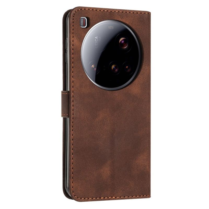 Housse Xiaomi 15 Ultra Lignes Géométriques à Lanière